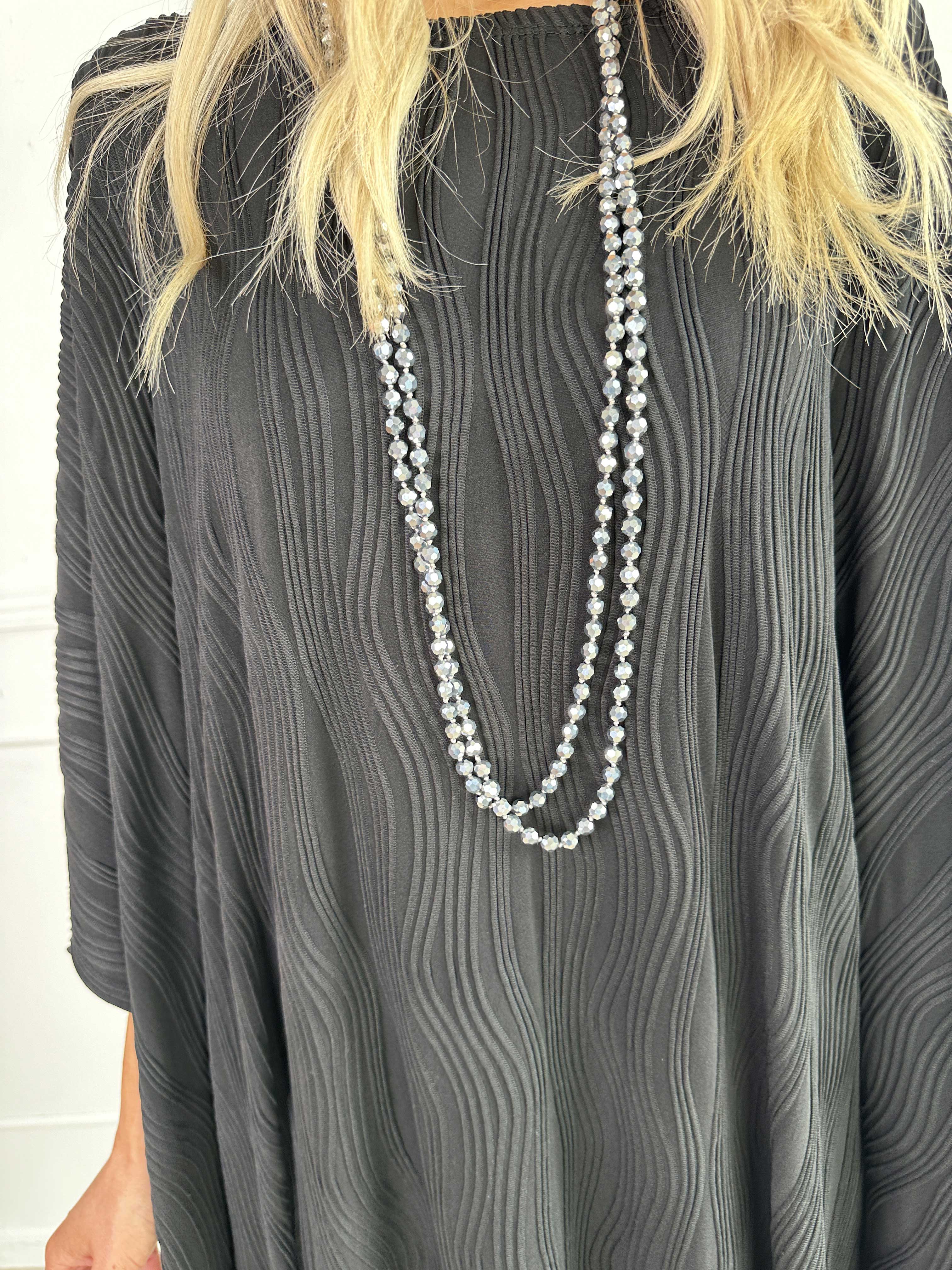 Kaja - Elastisk tunika i mjukt ribbat tyg